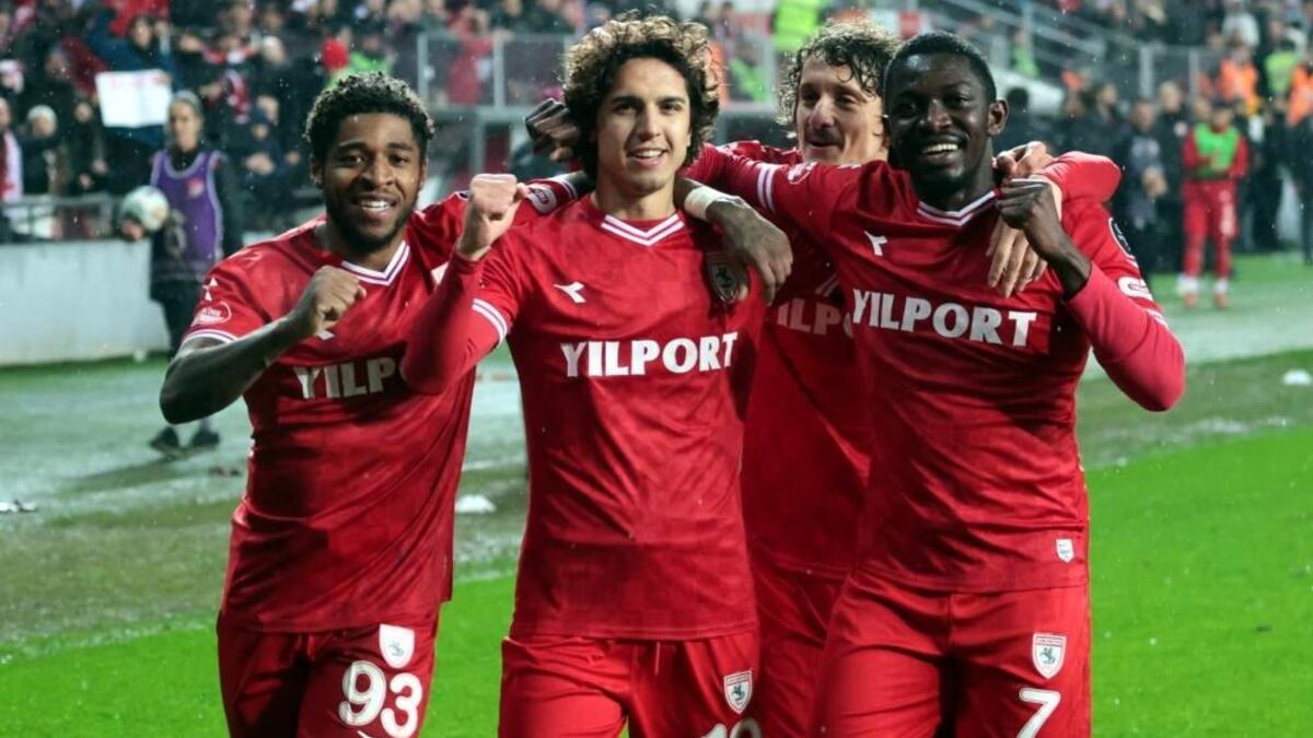 1. Lig'de önder Samsunspor 16 maçtır kaybetmiyor