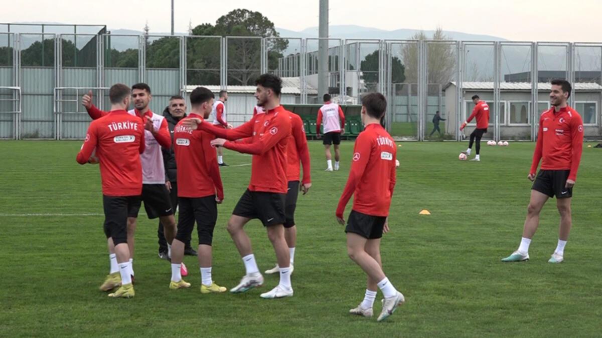 A Ulusal Kadro, Hırvatistan maçının hazırlıklarını Bursa'da sürdürdü