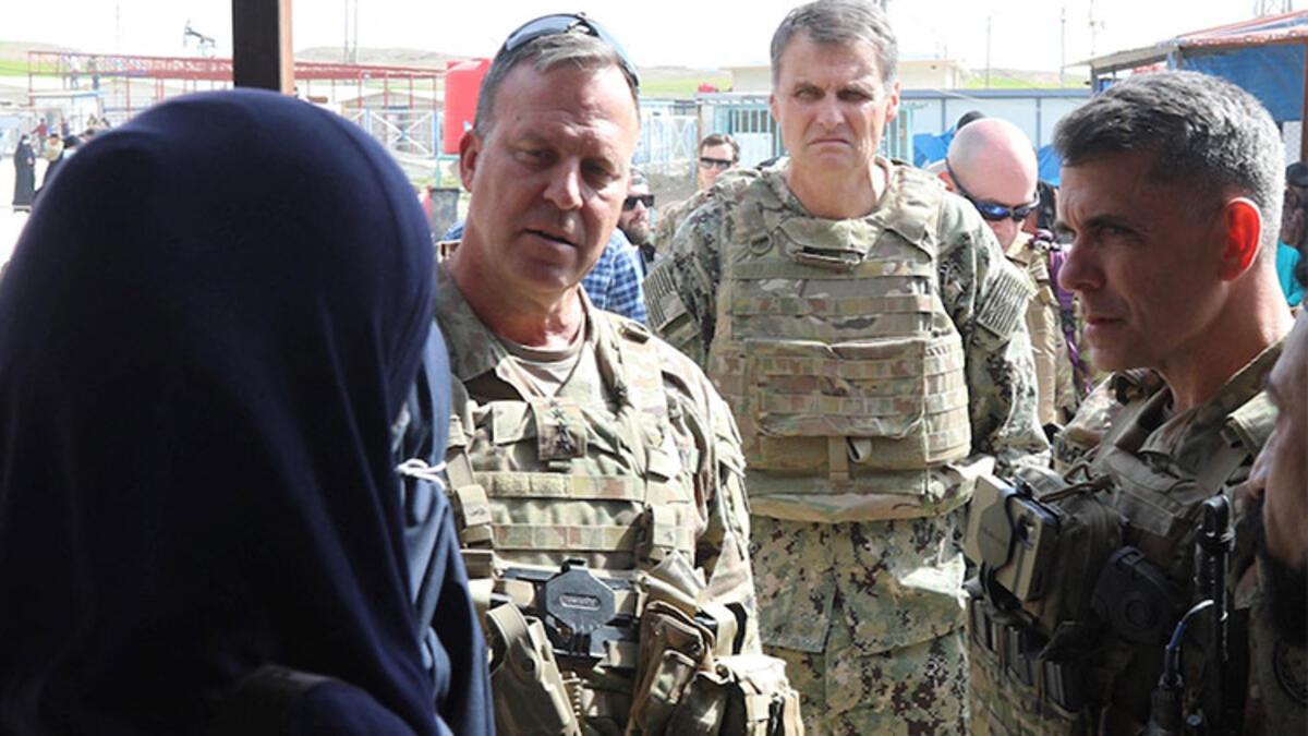 ABD'li General Suriye'nin kuzeydoğusunu ziyaret etti