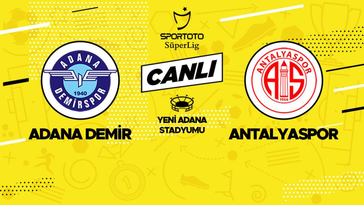 Adana Demirspor 2-0 Antalyaspor (Maçın özeti)