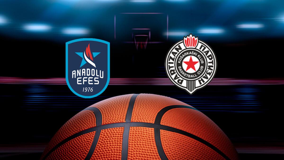 Anadolu Efes Partizan maçı ne vakit, saat kaçta, hangi kanalda? İşte canlı yayın bilgileri