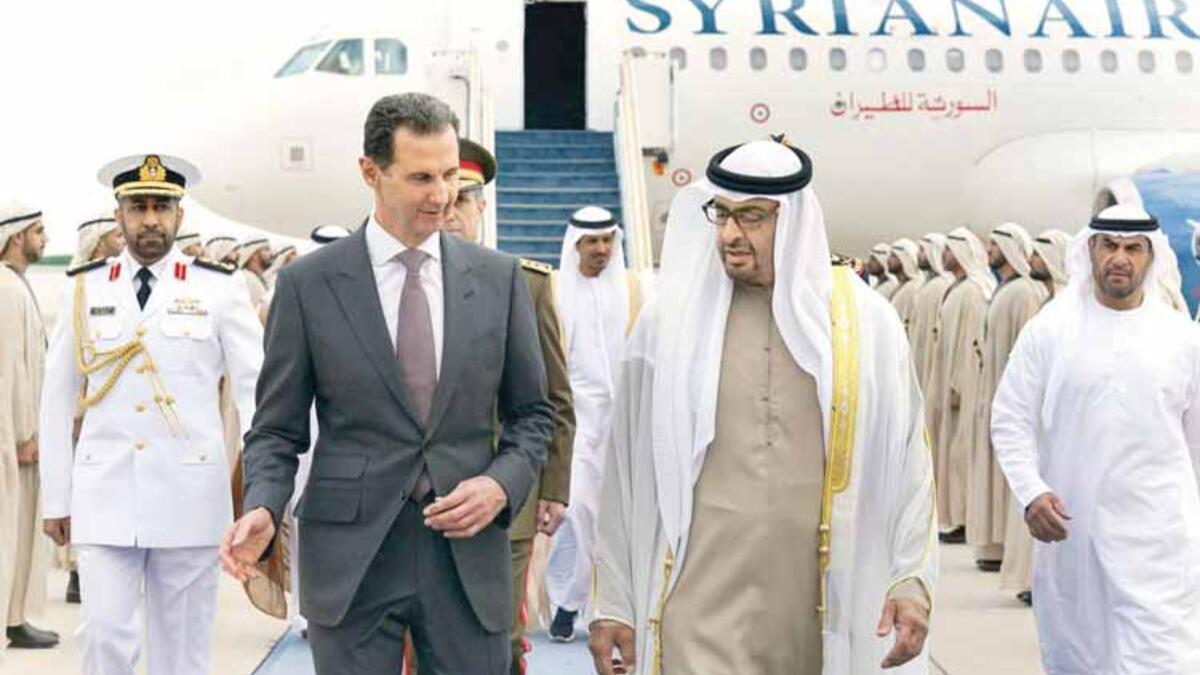 BAE’den dikkat çeken ileti: Esad’ın Arap dünyasına dönme vakti geldi