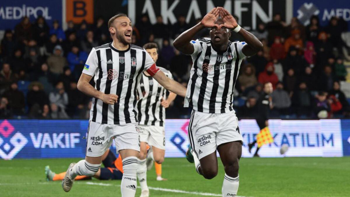 Başakşehir-Beşiktaş maçına Vincent Aboubakar damgası! Mario Gomez'den sonra başardı, bu dönem bir birinci...