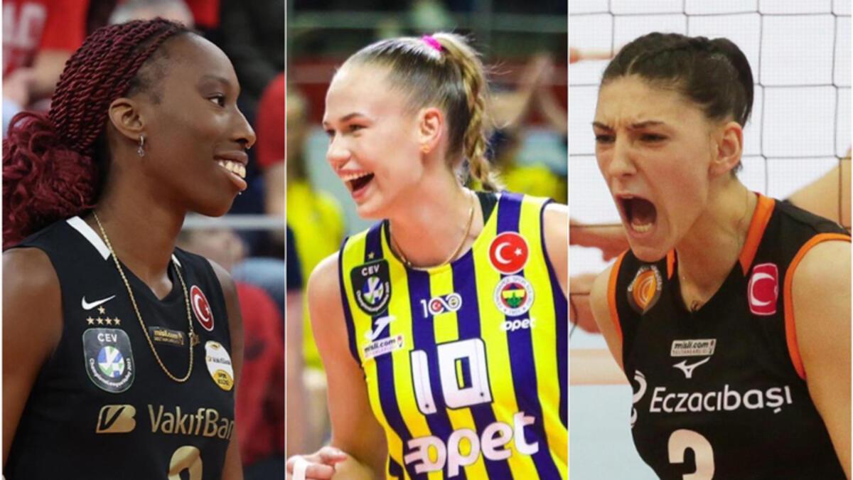 CEV Şampiyonlar Ligi'ne Türk ekipleri damga vurdu! Fenerbahçe, VakıfBank ve Eczacıbaşı yarı finalde