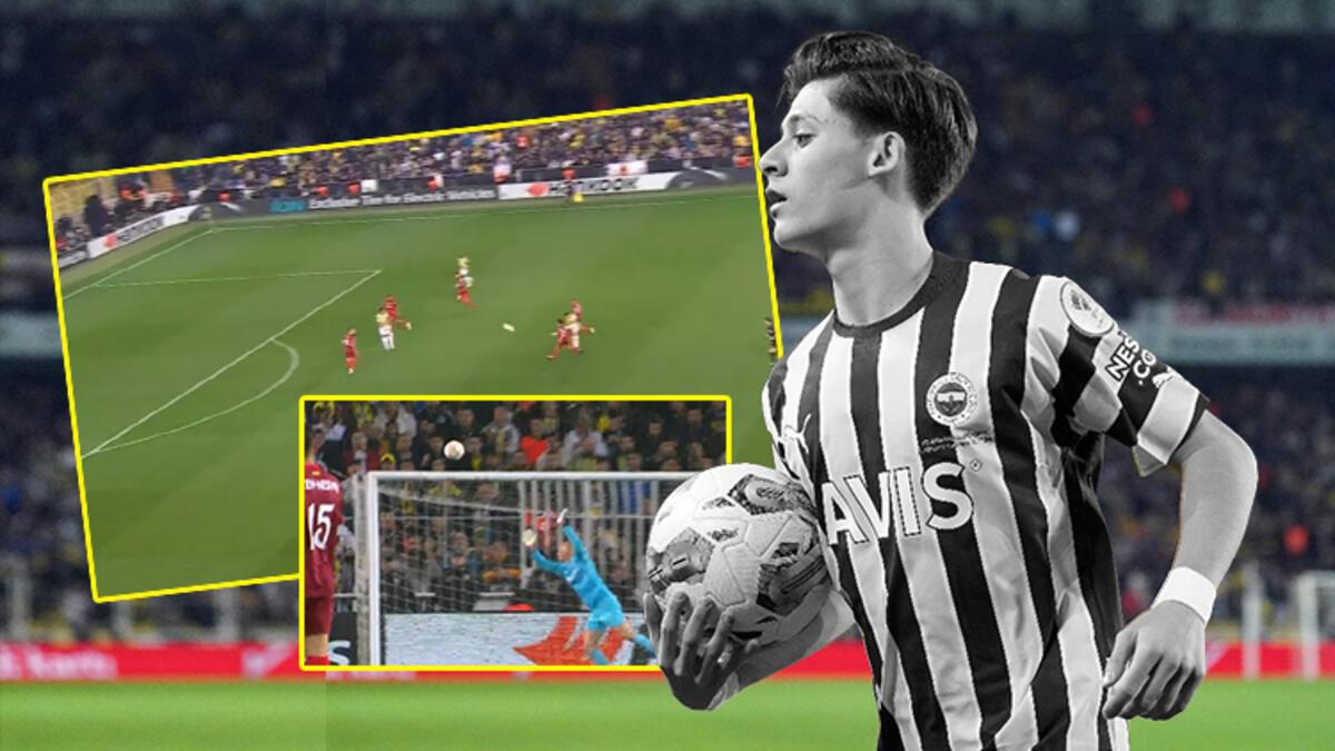 Fenerbahçe'de Arda Güler Sevilla maçına damga vurdu! 25 metreden denedi, tribünler heyecanlandı...