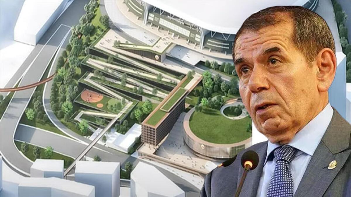 Galatasaray Lideri Dursun Özbek, yeni projeyi tanıttı! Nef Stadı'nın yanında...