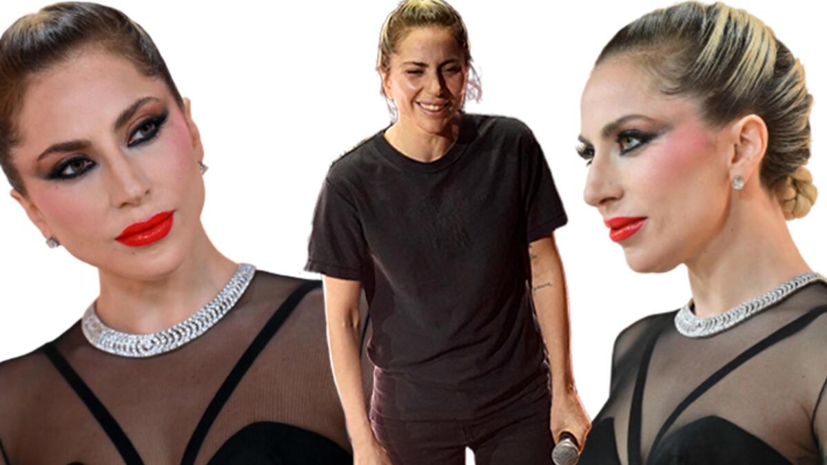 İki imaj ortasında yalnızca dakikalar var… Lady Gaga’dan unutulmaz Oscar performansı: Sahneye sıfır makyaj çıktı!
