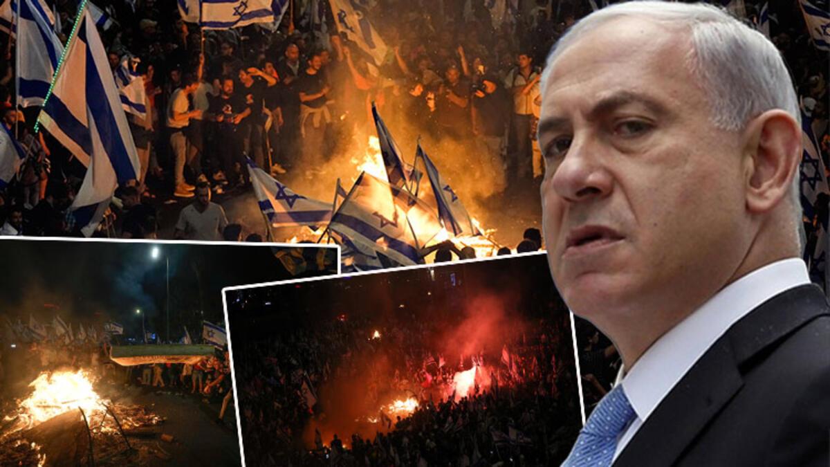 İsrail’de yargı ıslahatı protestoları büyüyor... Netanyahu'yu kızdıracak hamle! Cumhurbaşkanı kararını verdi