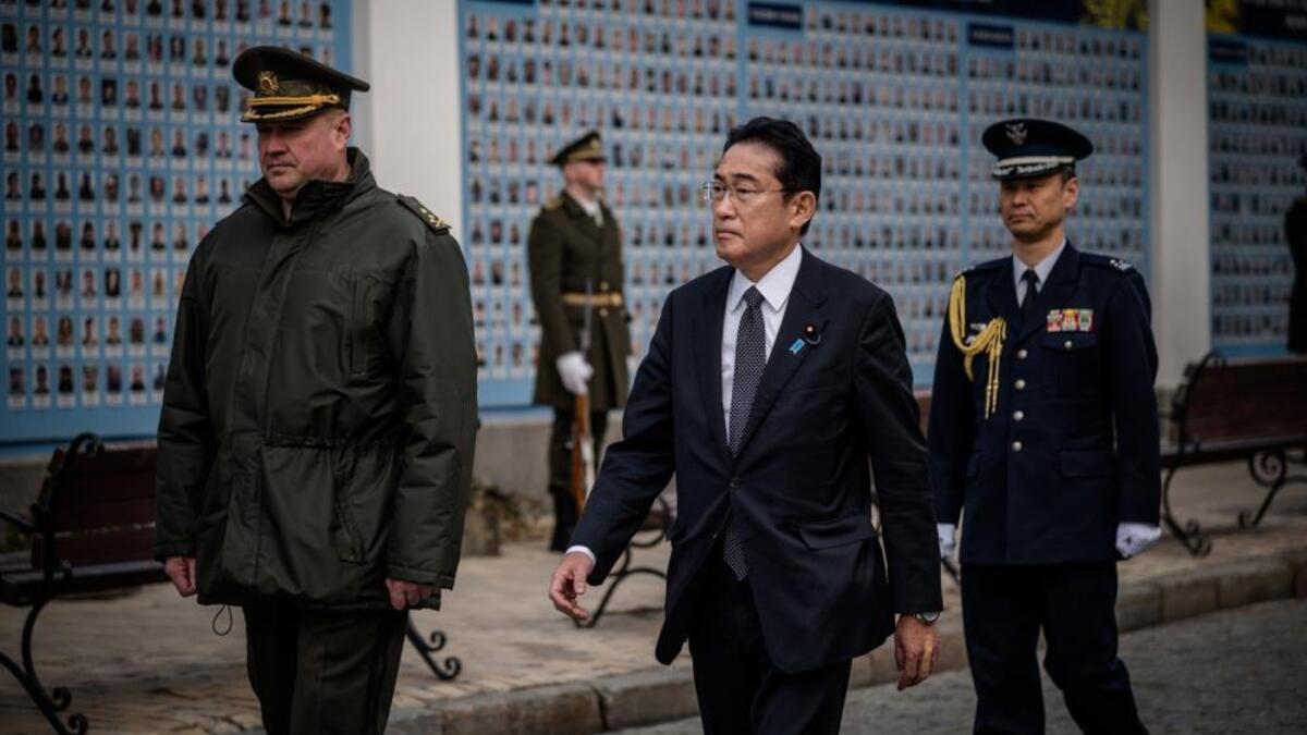 Japonya Başbakanı Kishida’dan Ukrayna’ya sürpriz ziyaret