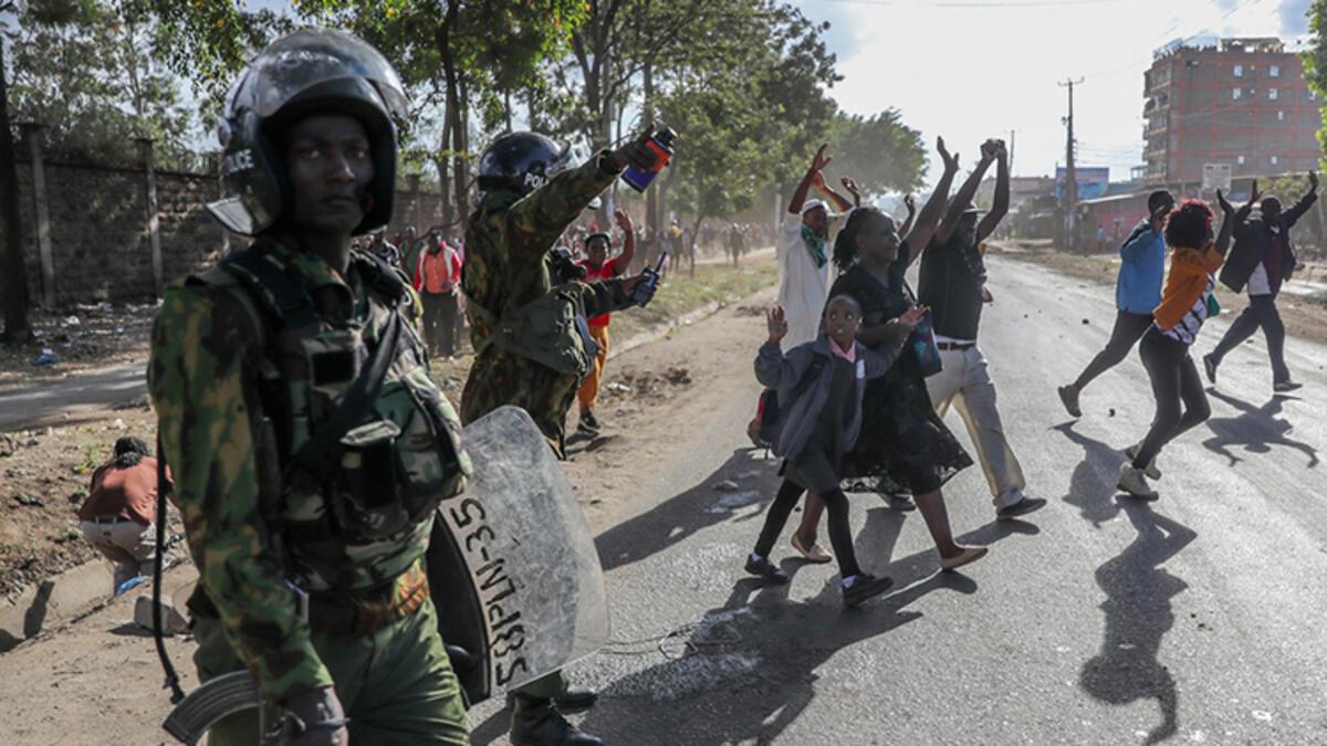 Kenya'daki şovlarda 238 kişi gözaltına alındı