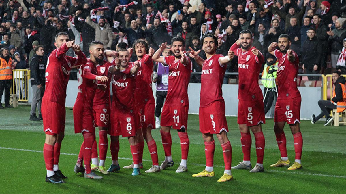 Önder Samsunspor'dan 5 gollü galibiyet
