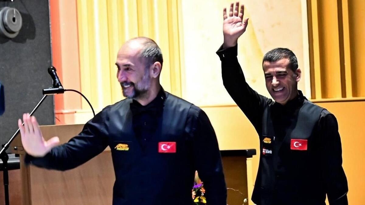 Semih Saygıner ve Tayfun Taşdemir, 3 Bant Bilardo Dünya Şampiyonası’nda finalde