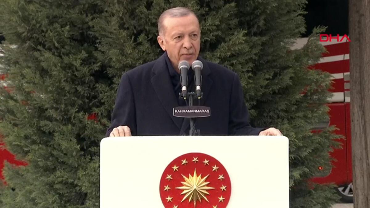 Son dakika... Cumhurbaşkanı Erdoğan: Yıkılan her binayı yine yapacağız