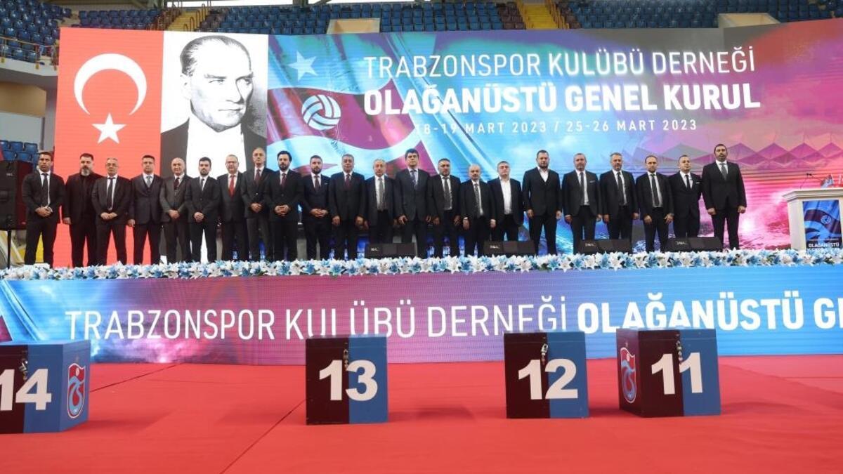 Trabzonspor'da yeni idare birinci maçına çıkıyor
