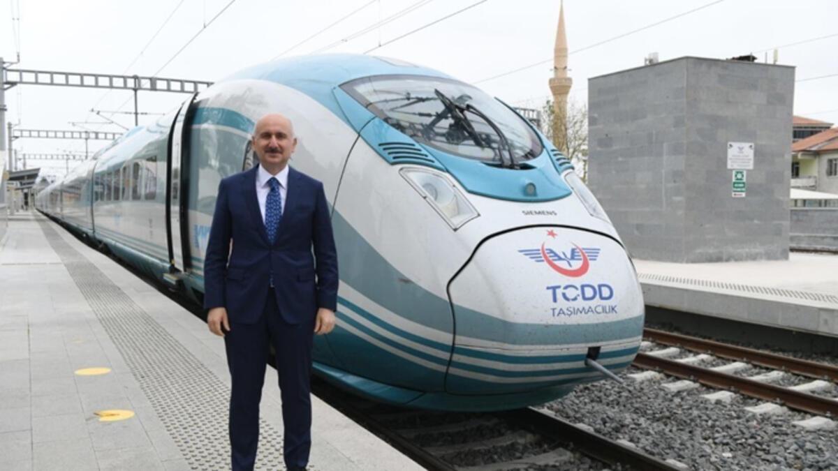 Ankara-İstanbul ortası üstün süratli tren ile 89 dakika sürecek