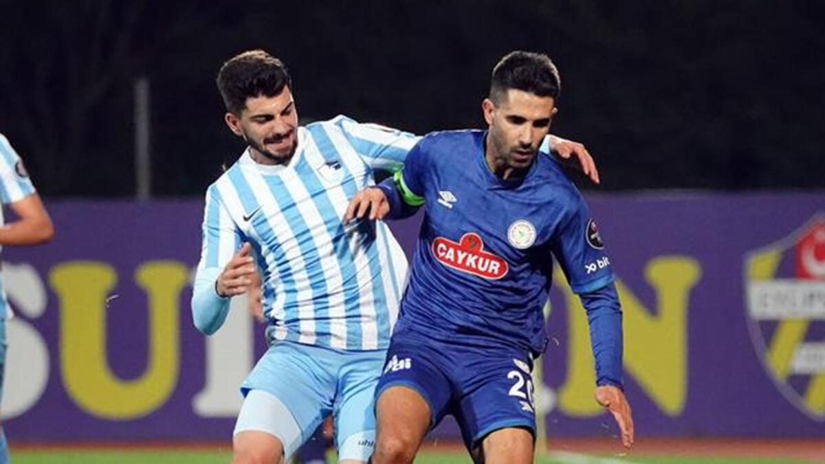 Erzurumspor FK ile Çaykur Rizespor yenişemedi