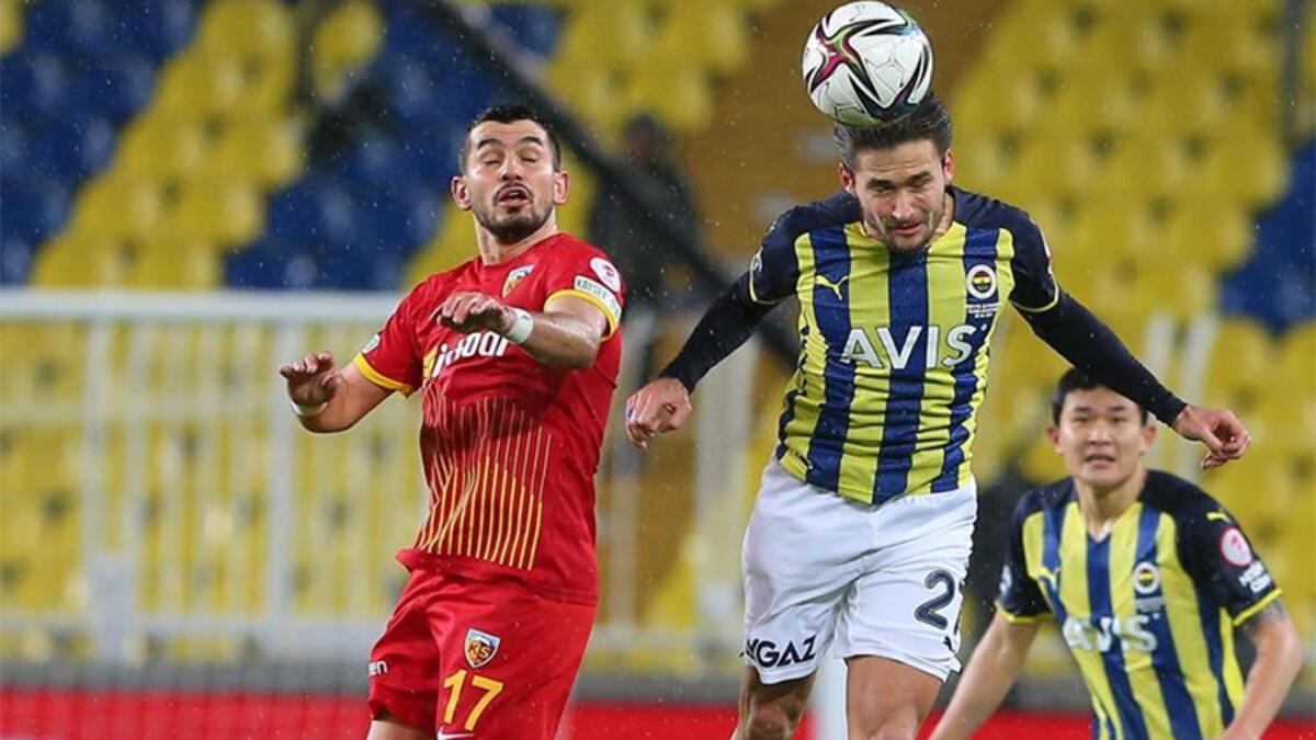 Fenerbahçe ile Kayserispor 14. kere