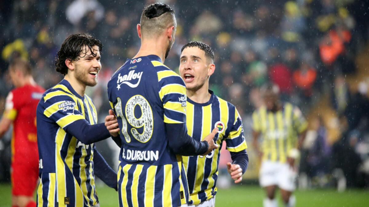 Fenerbahçe'de Emre Mor ve Serdar Dursun'dan şampiyonluk yarışı yorumları