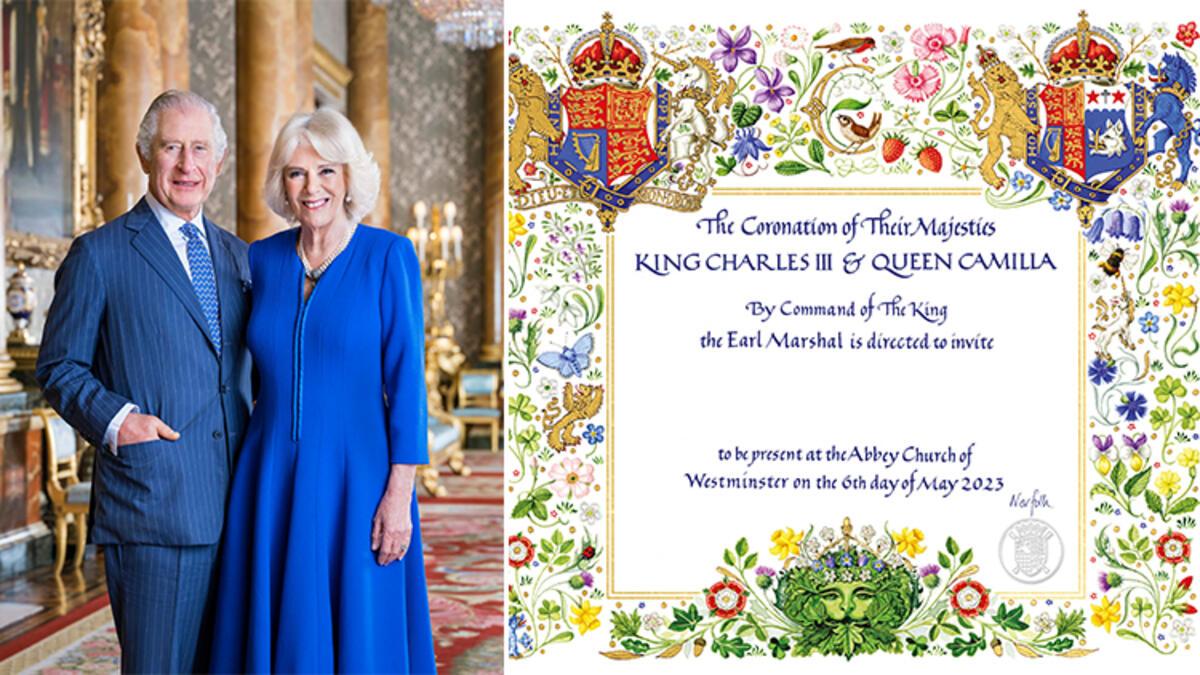 Kral Charles son noktayı koydu! Taç giyme merasiminin davetiyesi ortaya çıktı: Camilla resmen Kraliçe olacak!
