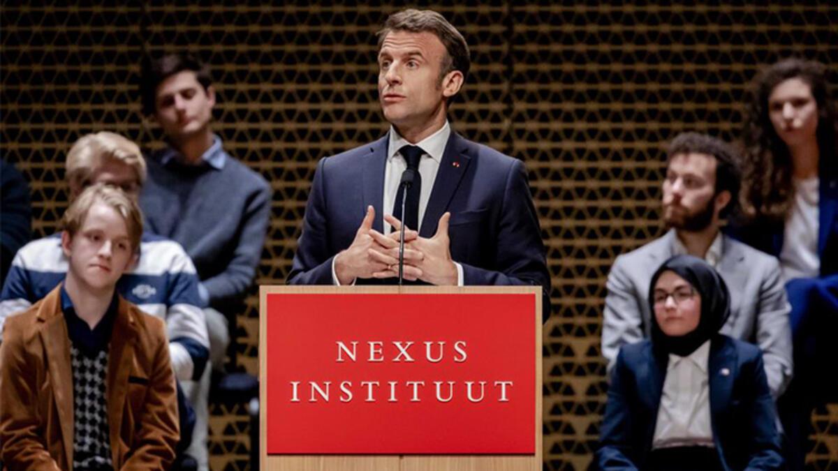 Macron’a pankart şoku: Fransız demokrasisi nerede?