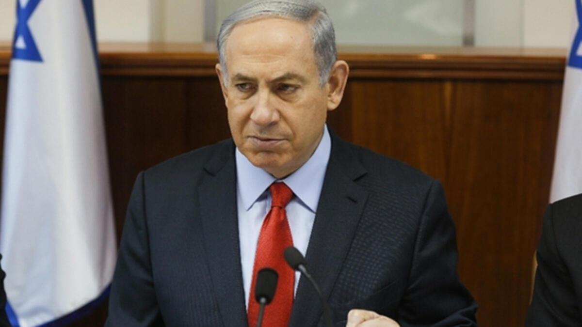 Netanyahu: "Hiçbir iç tartışma, düşmanlarımıza karşılık vermemizi engelleyemez"