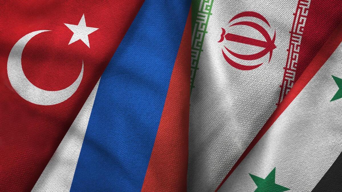 Rusya, Türkiye, İran ve Suriye ortasındaki dörtlü toplantı sona erdi
