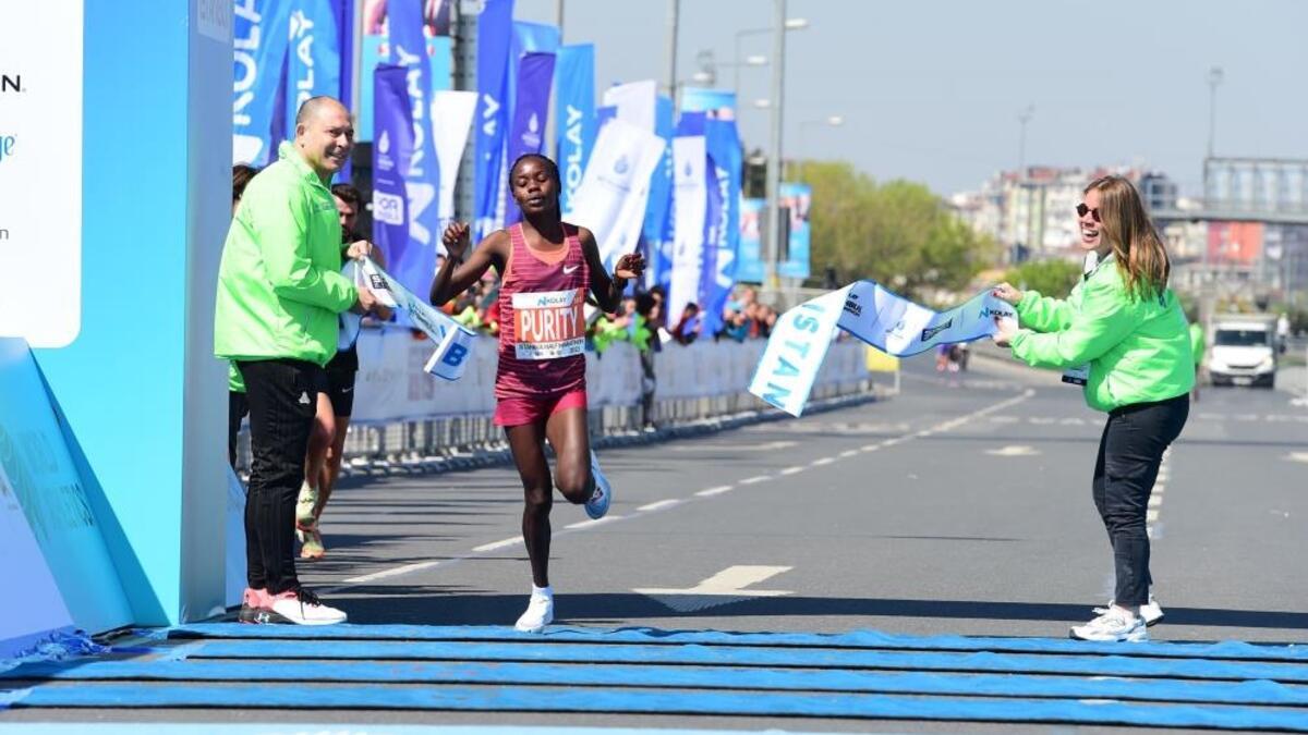 18. N Kolay İstanbul Yarı Maratonu'na Kenyalı atlerler damga vurdu!