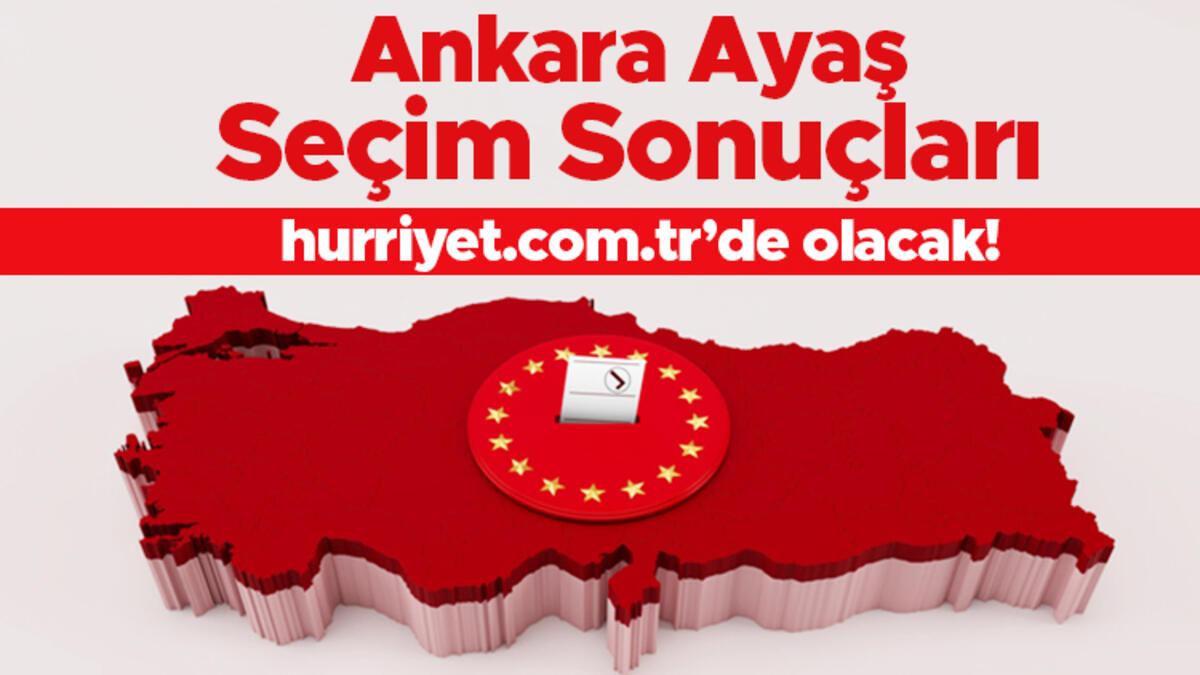 Ankara Ayaş Cumhurbaşkanlığı 28 Mayıs (2.tur) 2023 seçim sonuçları Hürriyet.com.tr'de olacak | Ayaş ilçesi 14 Mayıs seçim sonuçları ve son oy oranları