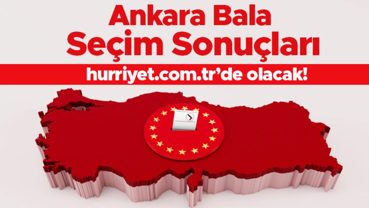 Ankara Bala Cumhurbaşkanlığı 28 Mayıs (2.tur) 2023 seçim sonuçları Hürriyet.com.tr'de olacak | Bala ilçesi 14 Mayıs seçim sonuçları ve son oy oranları