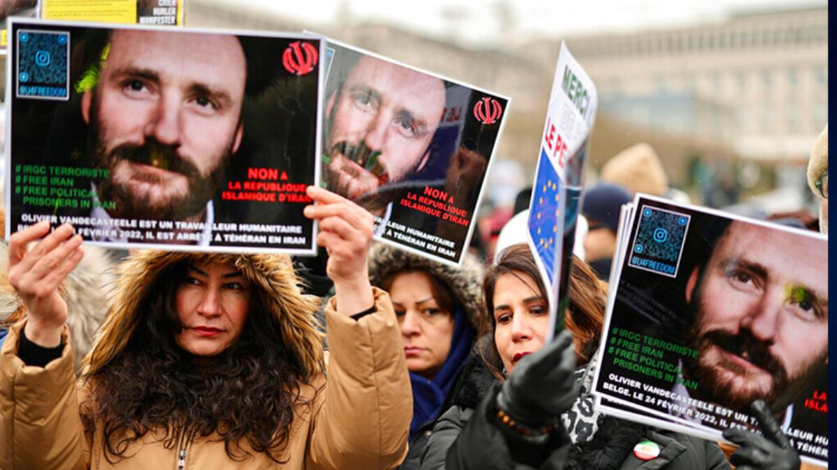 Belçika’dan, tutuklu Vandecasteele'nin iadesi için İran’a müracaat
