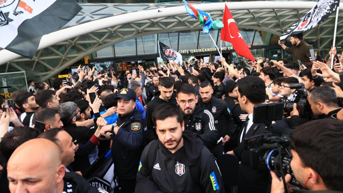 Beşiktaş, Bakü'ye geldi