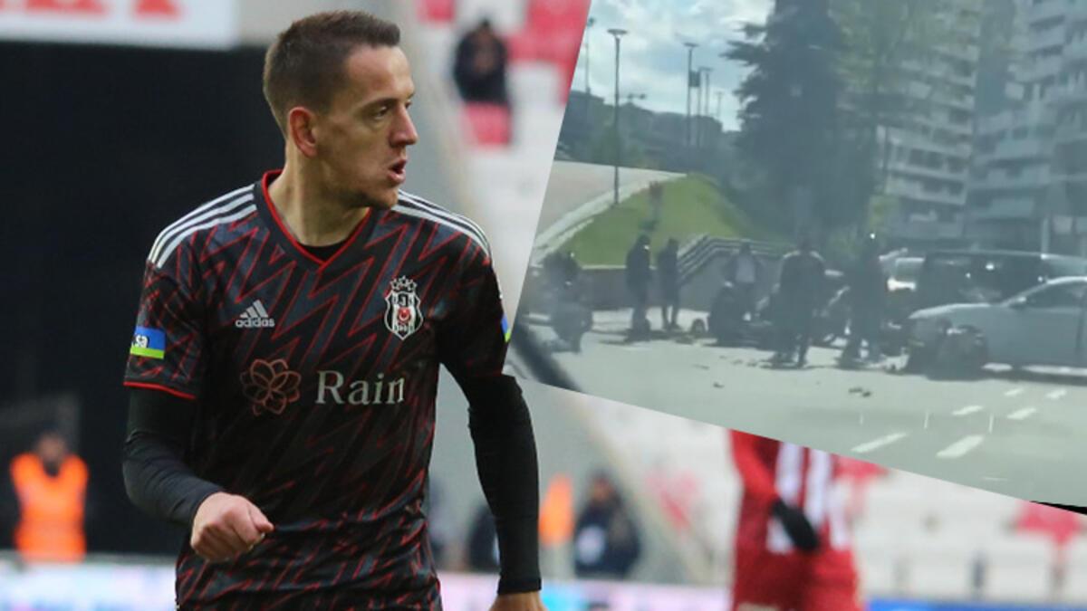 Beşiktaşlı futbolcu Amir Hadziahmetovic'a kaza şoku