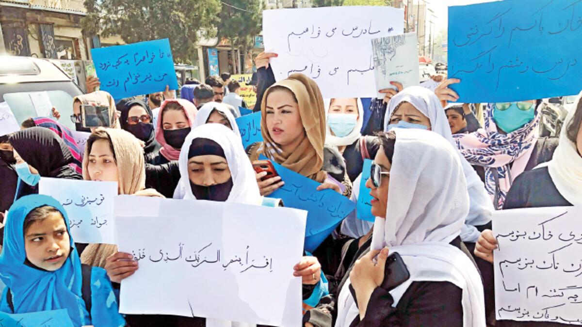 BMGK’dan Taliban’a... Bayanların haklarını geri verin