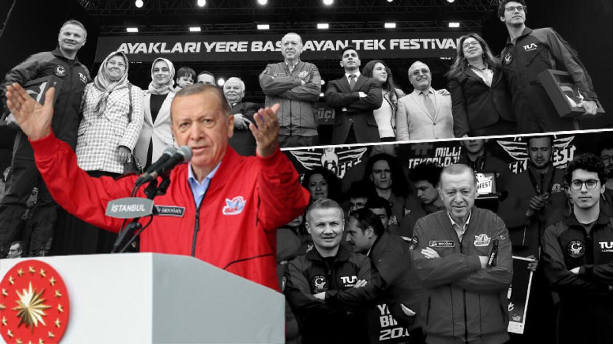 Cumhurbaşkanı Erdoğan TEKNOFEST'te açıkladı... Türk astronotlar dünya basınında