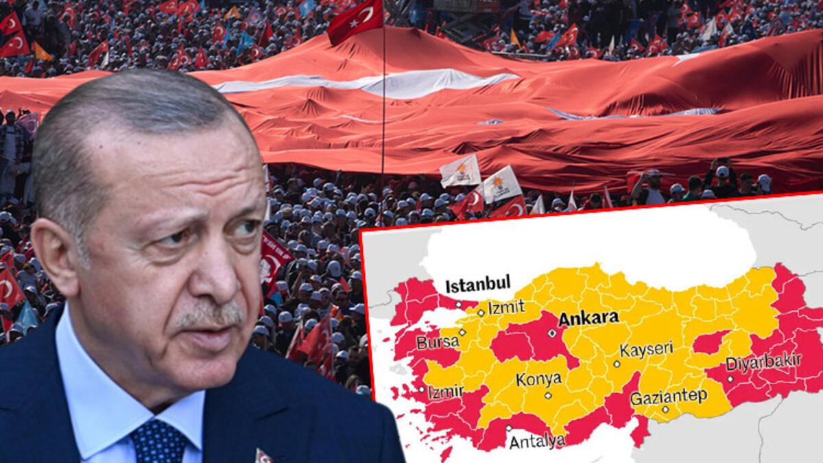Dünyanın gözü Türkiye'de: Erdoğan meydan okudu... Seçim haritası Yunanistan'ı karıştırdı