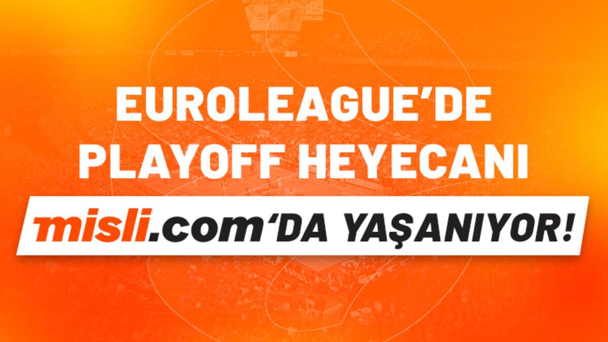 Euroleague'de play-off başlıyor! Bilinmesi gerekenler, iddaa oranları, eşleşmeler... Misli.com'da CANLI İZLE!