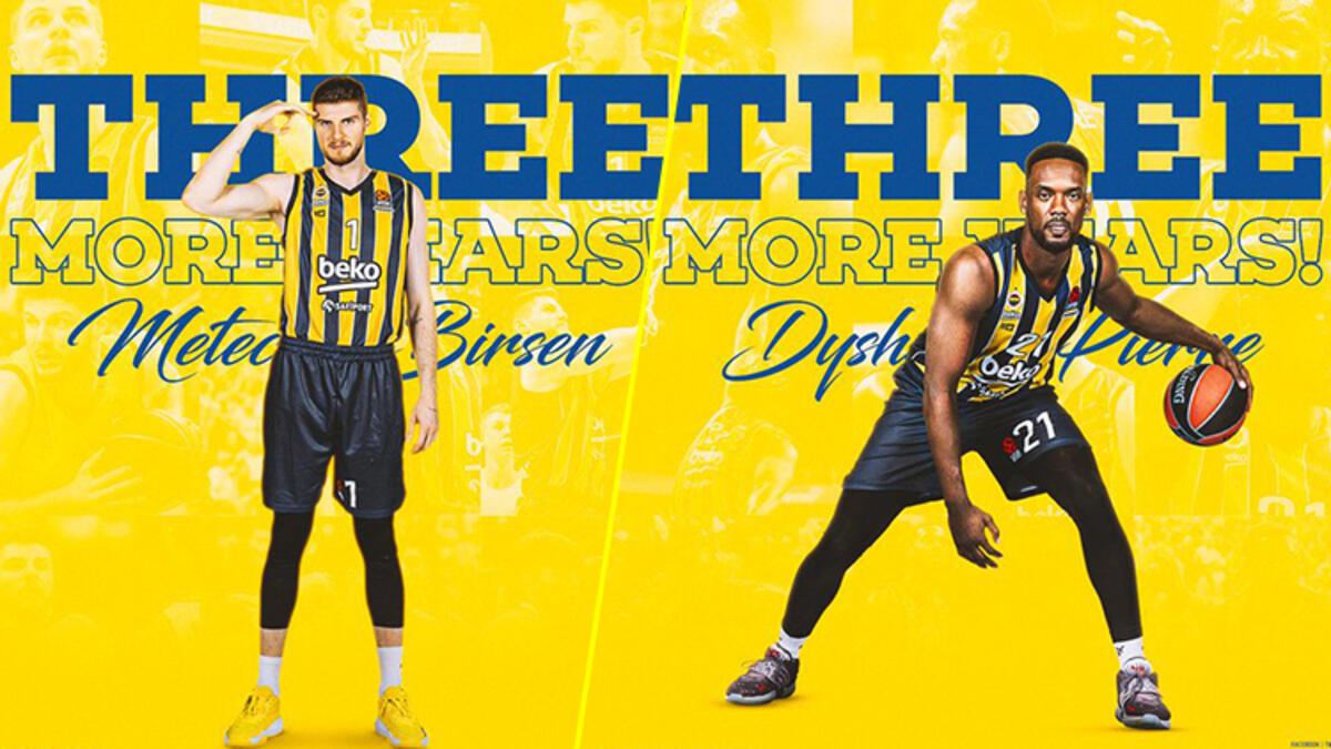 Fenerbahçe Beko'dan ikili imza! Dyshawn Pierre ve Metecan Birsen...