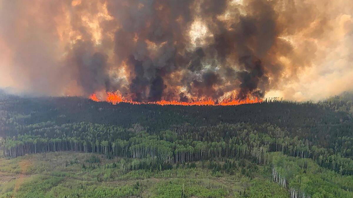 Kanada’da orman yangını: 21 bin bireye tahliye uyarısı