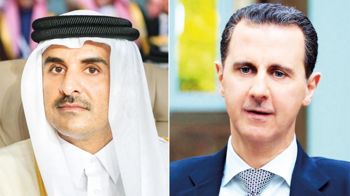 Katar, Şam rejimiyle arayı koruyacak
