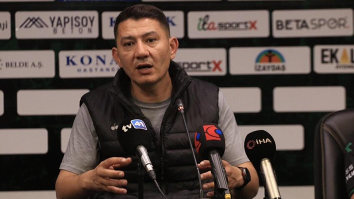 Kocaelispor’da Teknik Yönetici Fırat Gül ile kontrat uzatılmadı