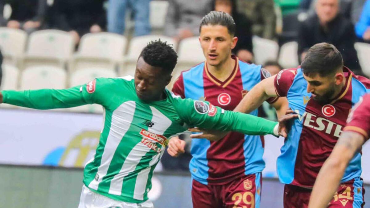 Konyaspor 2-1 Trabzonspor (Maçın özeti)
