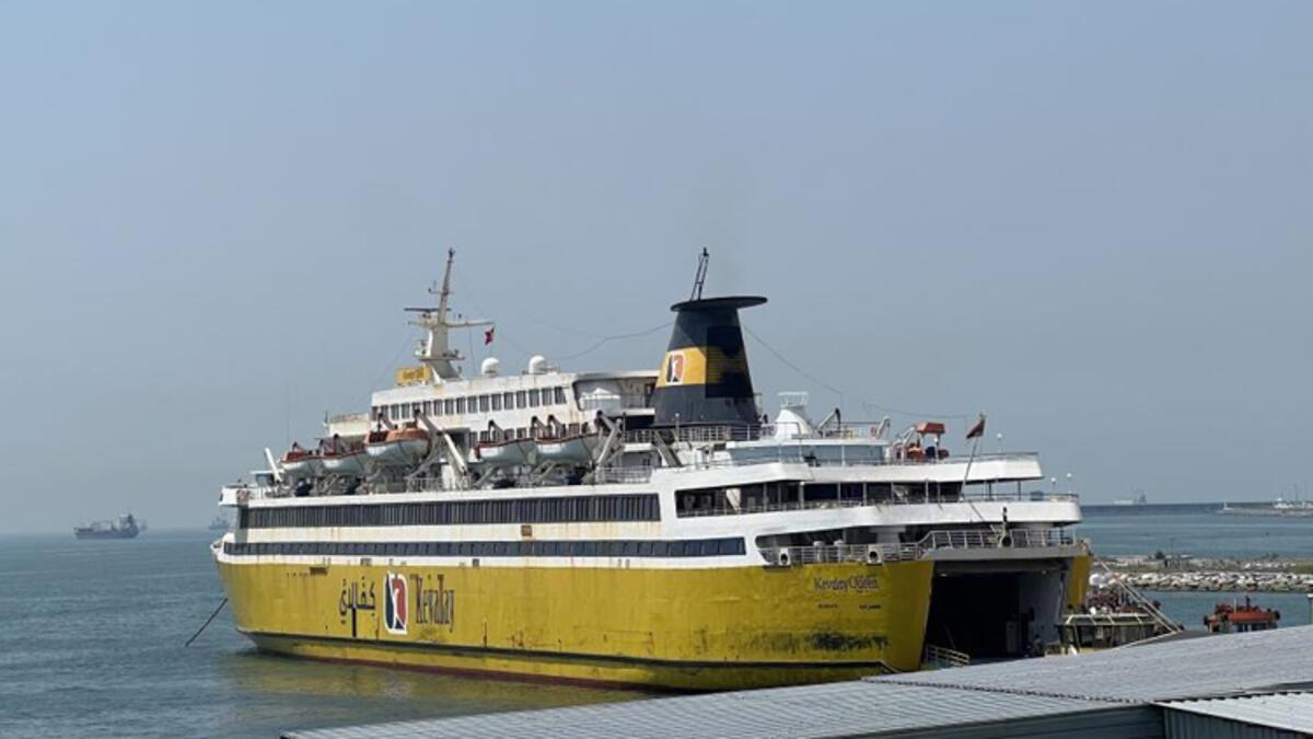 Libya ile ikili ticareti hızlandıracak gemi İstanbul'a yanaştı