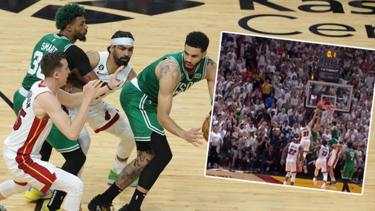 NBA'de Boston Celtics, 3-0'dan geri döndü! Bitime 0.1 saniye kala tarihi basket...