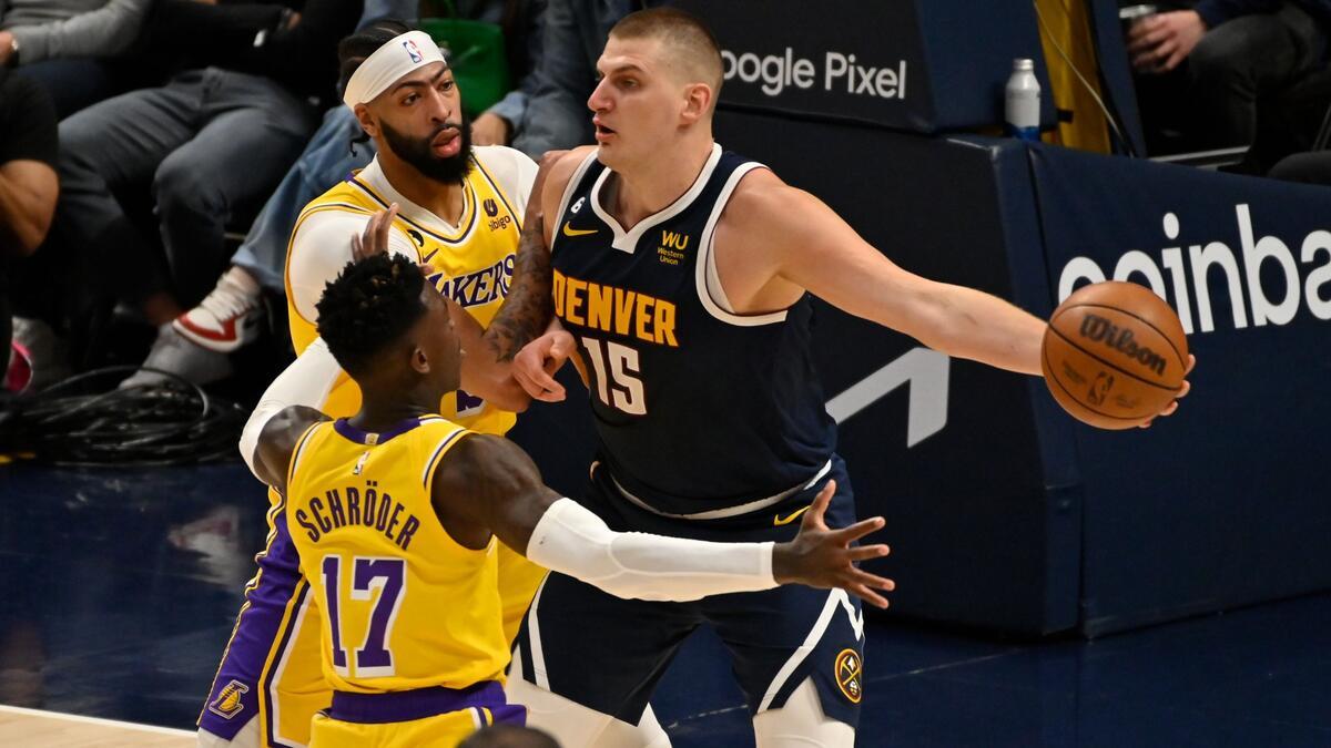 NBA'de Nuggets, Lakers'ı yenerek seride 2-0 öne geçti
