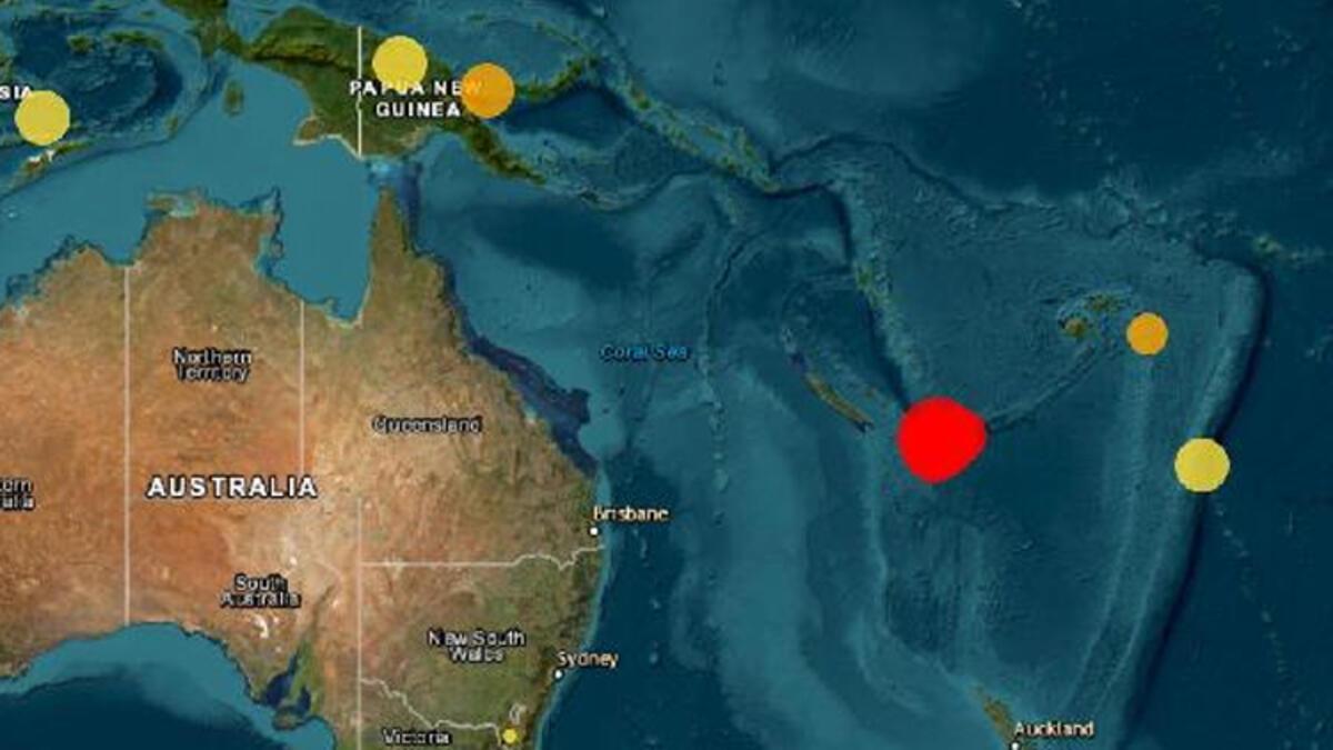 Pasifik Okyanusu'nda 7.7 büyüklüğünde zelzele: Tsunami alarmı verildi