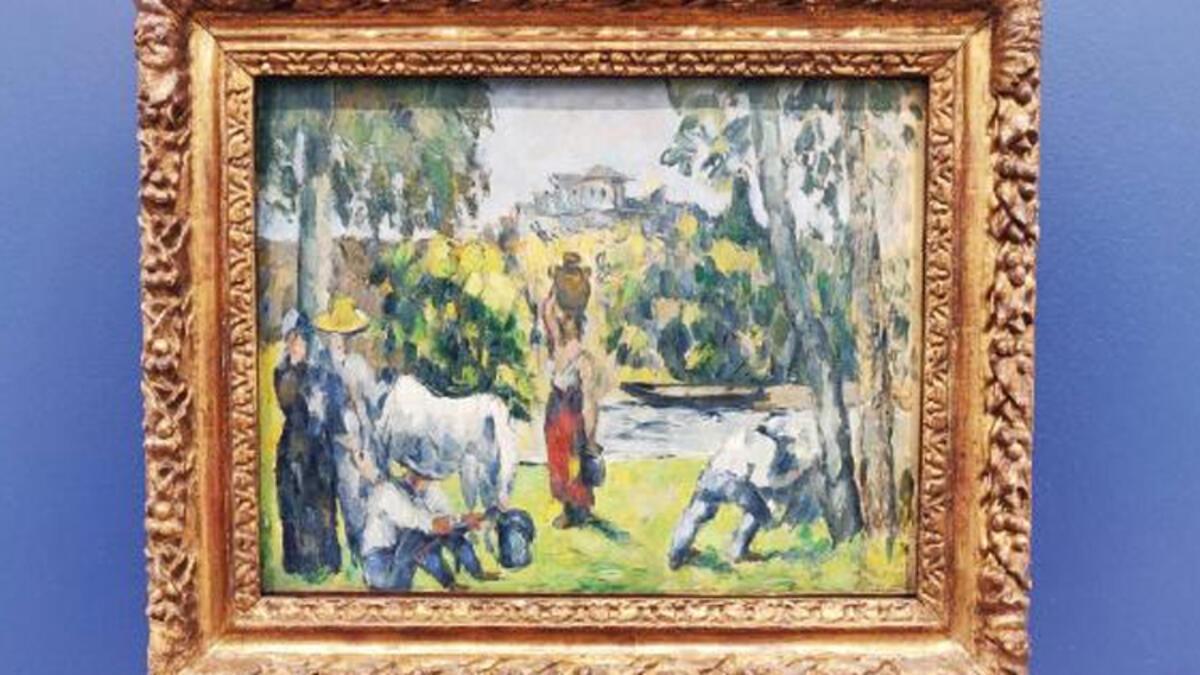 Paul Cezanne’ın ünlü tablosu, 27 yıl sonra İrlanda’da sergileniyor
