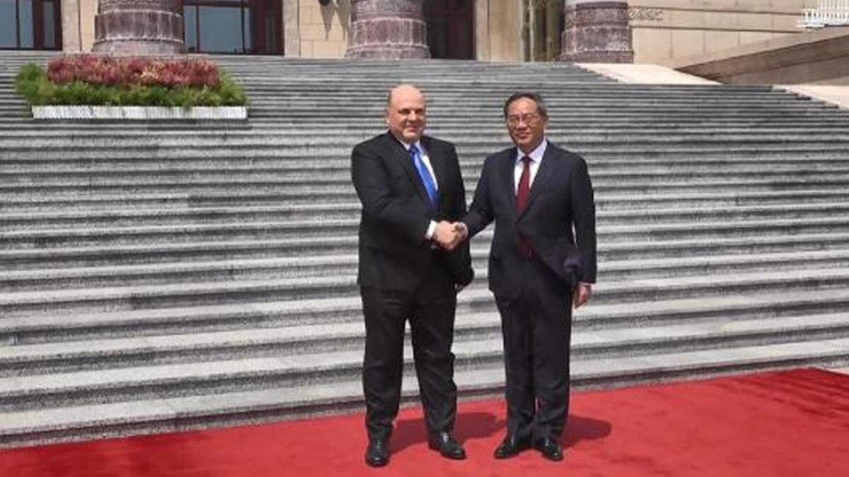 Rusya Başbakanı Mişustin, Çinli mevkidaşı Qiang ile görüştü