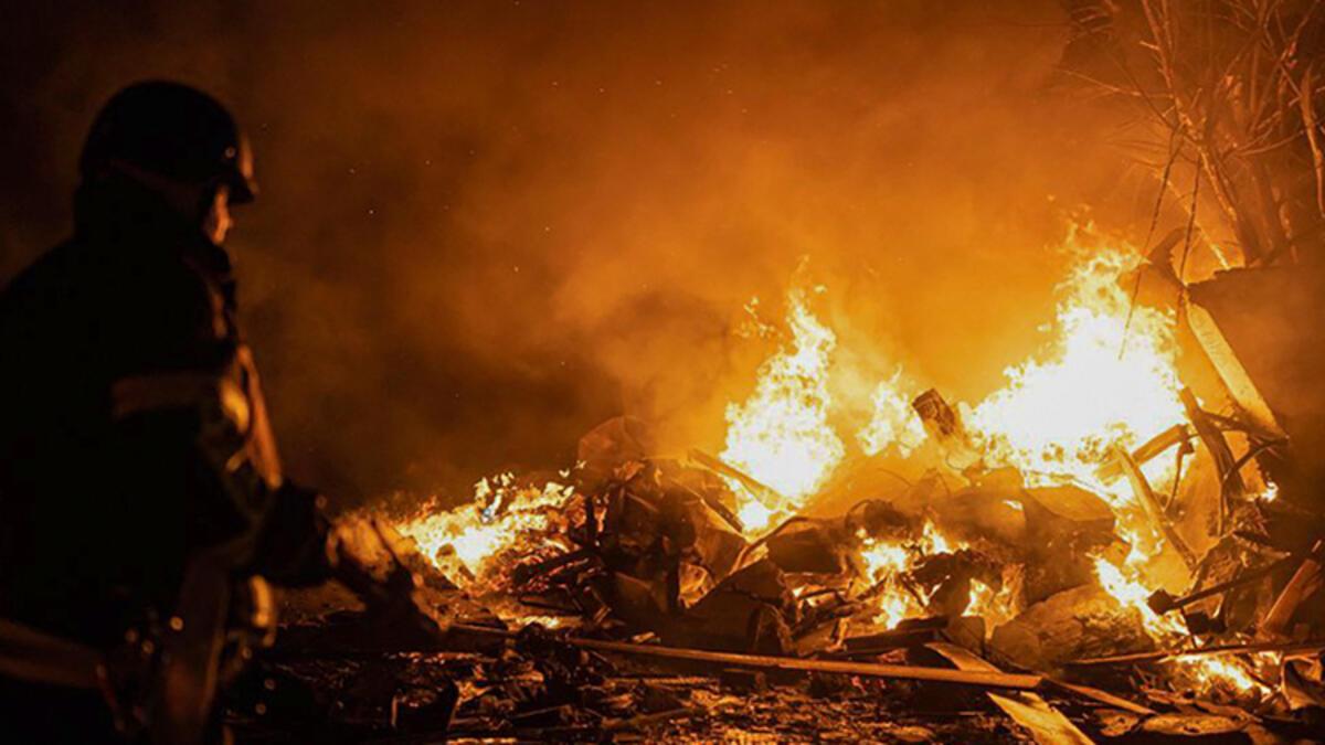 Rusya'dan Kiev'e ağır hava saldırısı