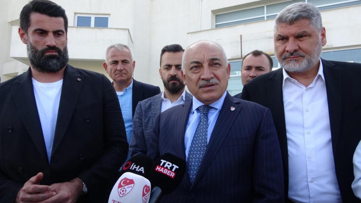 TFF Lideri Büyükekşi'den Hatayspor için tesis açıklaması