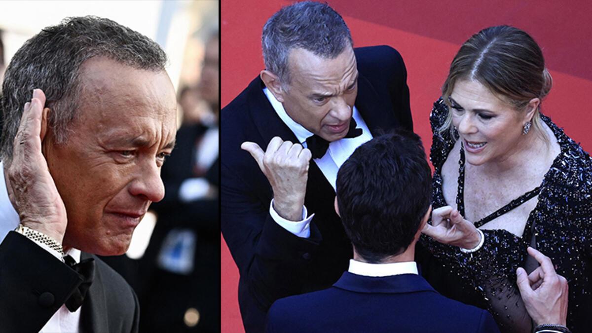 Tom Hanks’i daha evvel hiç bu türlü görmediniz… Cannes’da gergin anlar: Kırmızı halıda öfkeden gözü döndü!
